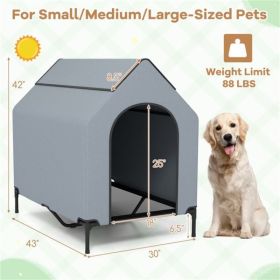 30" x 43" pet house with windows