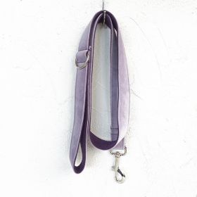 MUTTCO drawstring traction belt set (Option: Light purple Leash-XL)