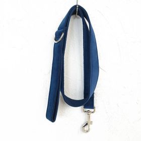 Bow pet collar large and small pet traction collar dog chain (Option: Leash-L)