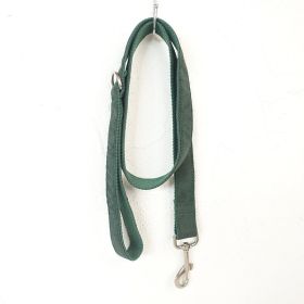 MUTTCO pet collar bow traction set (Option: Green B-XS)